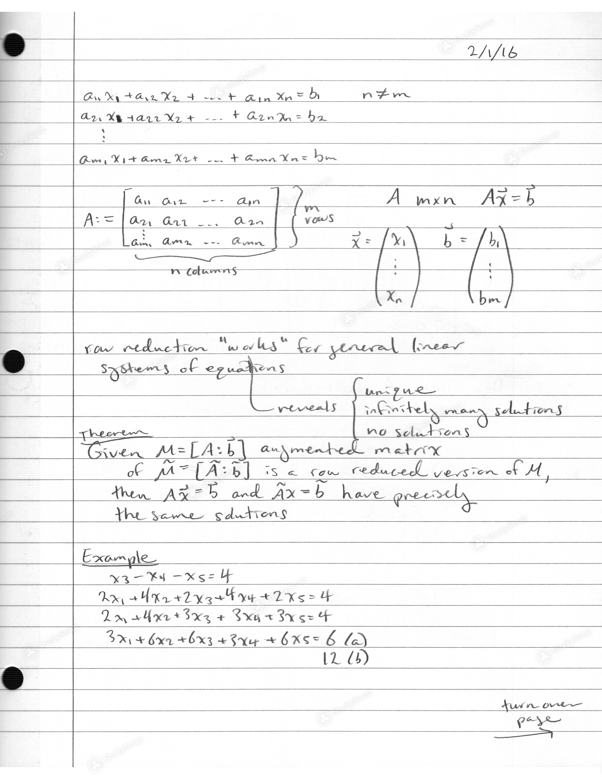 cornell math 2940 class notes week 2 studysoup cornell notes math