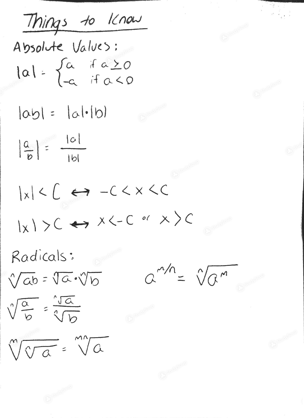 rutgers precalc college math 01640115 study guide midterm