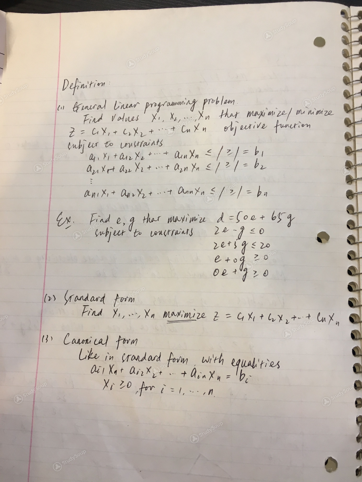 Rutgers MATH 354 Math 354, Week 1 Notes Class Notes StudySoup